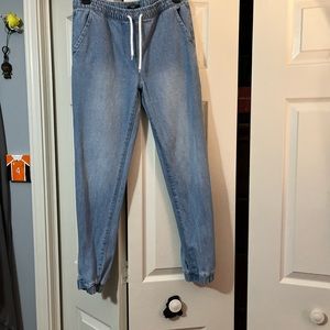 Kids Drawstring Jogger Jeans